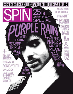 Spin Magazine - Purple Rain Anniversary Issue