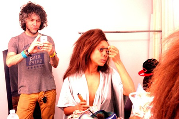 Erykah Badu & Wayne Coyne - First Time Ever I Saw Your Face Photo Sessions